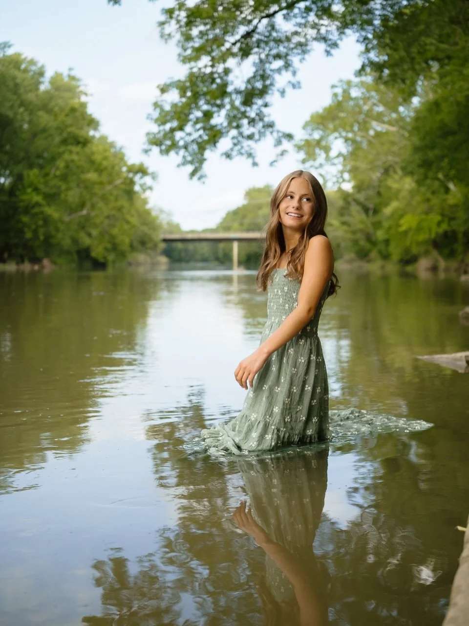 Ellie.

Guerin Catholic Class of 2027. Cross country lover and Taylor Swift superfan, Ellie was energetic and came with a lot of ideas. We shot this one out at Potter&rsquo;s Bridge and the setting was perfect for her bright &amp; colorful vibe. She 