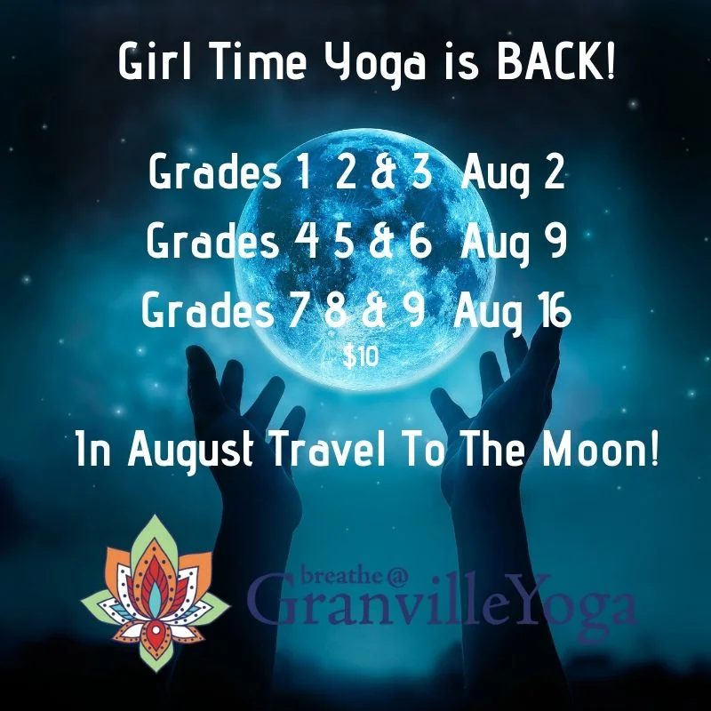 Karen Scott is back with Girl Time Yoga.