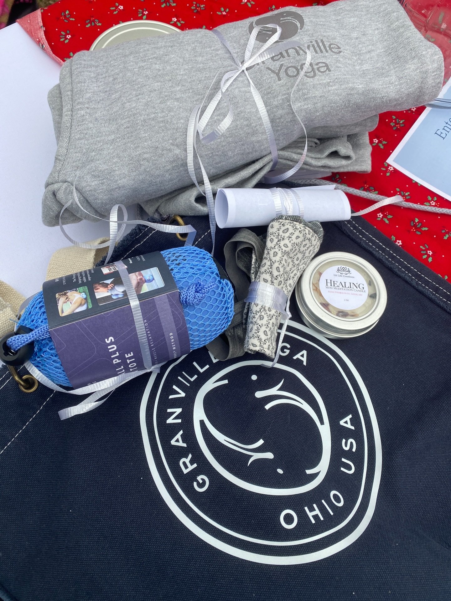 Stop by and enter our raffle at the candlelight walk to win a $30 gift card + some studio goodies! We&rsquo;ll be here until 5!