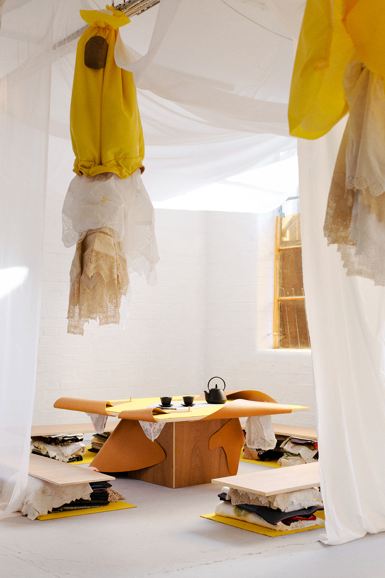'Meet Me at the Upside Down Table', Tyler Moorehead, 2018