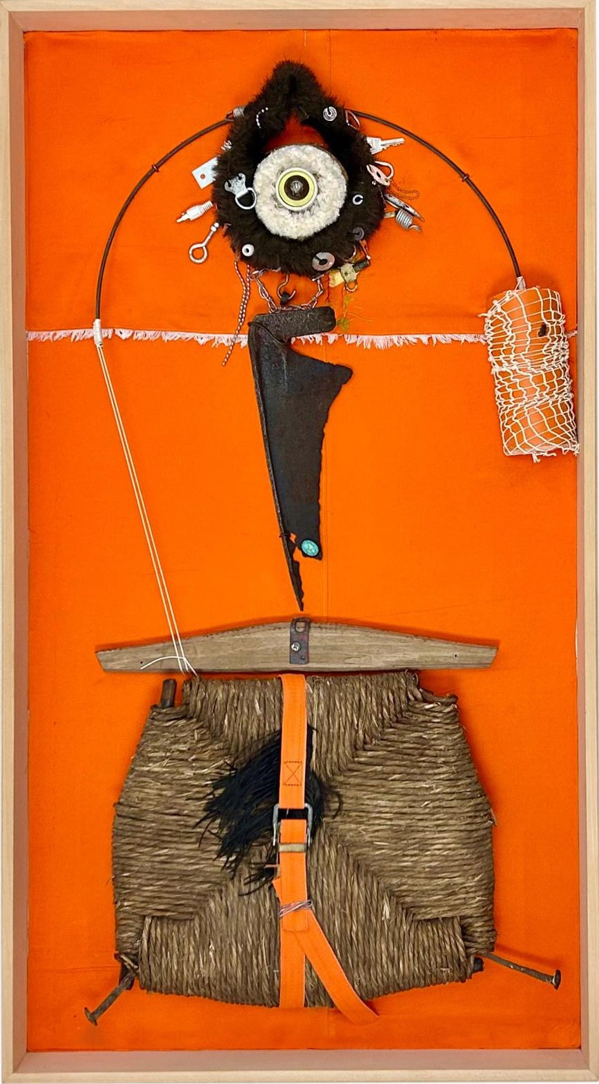   Ode to the Ephemeral, 2026   107.5 cm high x 59.5 cm wide x 8 cm deep. 