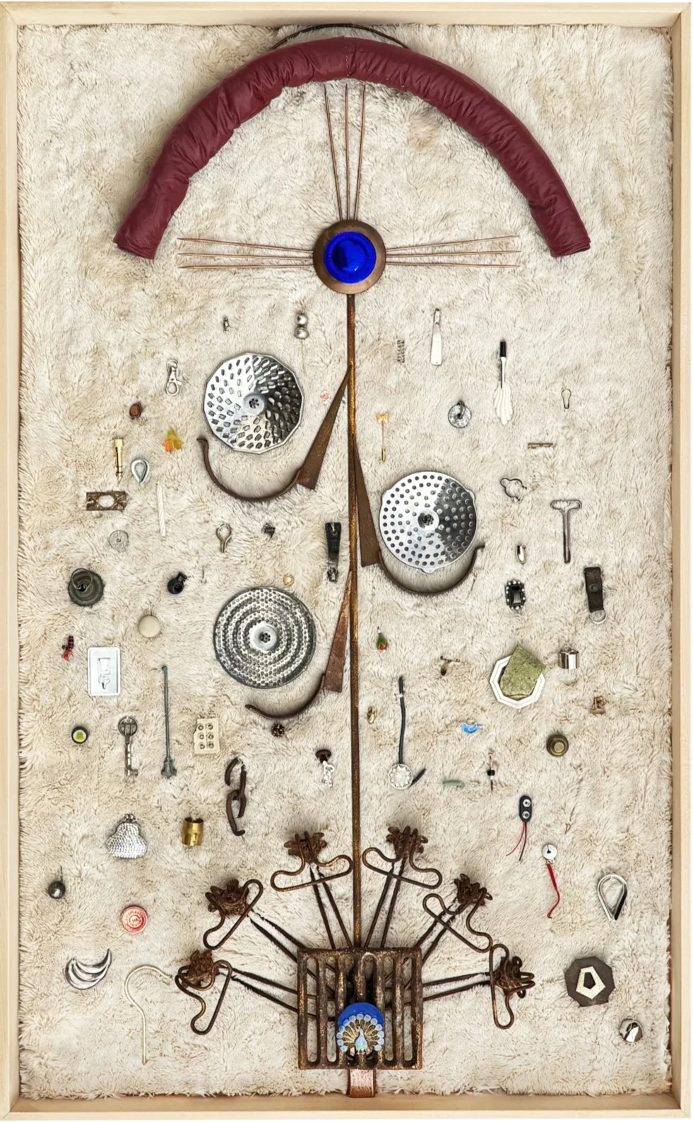   Everyday Miracles, 2025   117.5 cm high × 72.5 cm wide x 8 cm deep 