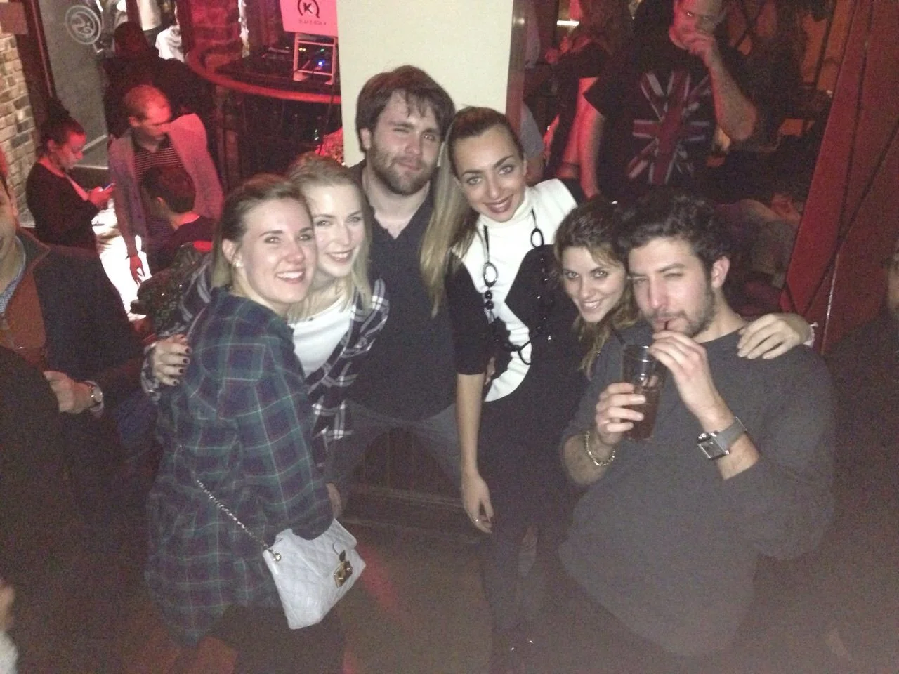 Me and some of my startup friends in Paris.