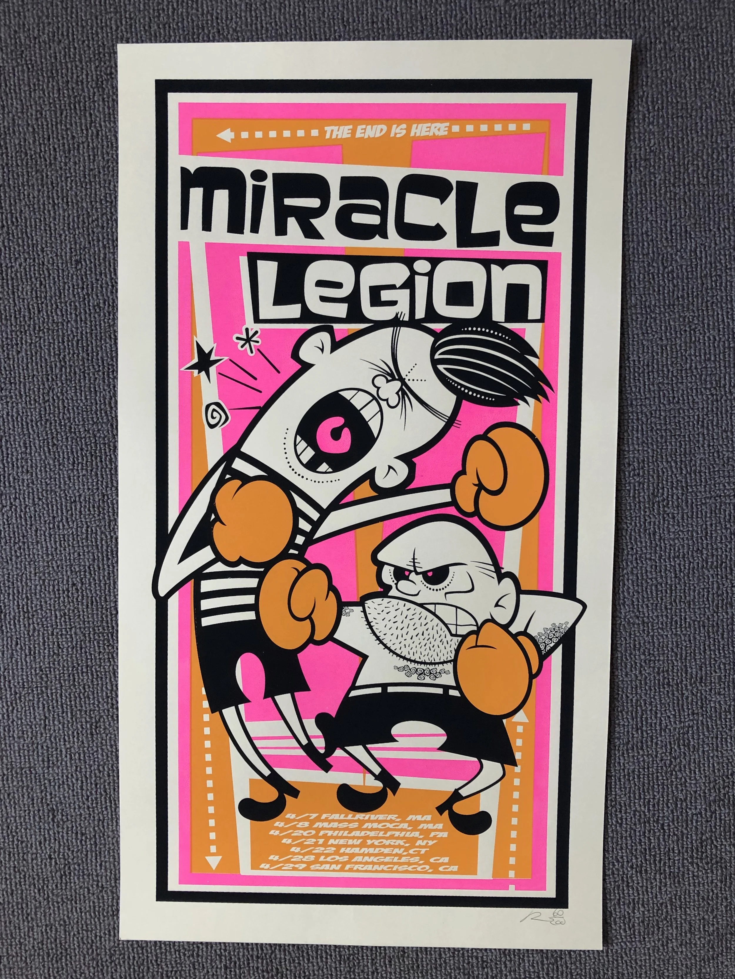 Miracle Legion - The End is Here poster