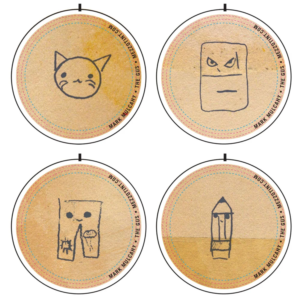 The Gus Four-Button Set