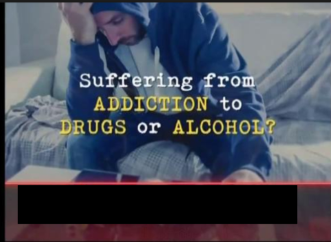 sad addict guy being sad