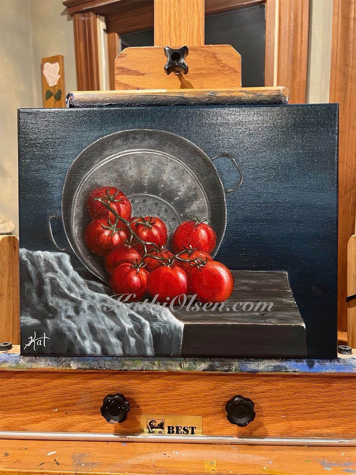 Tomatoes In Colander