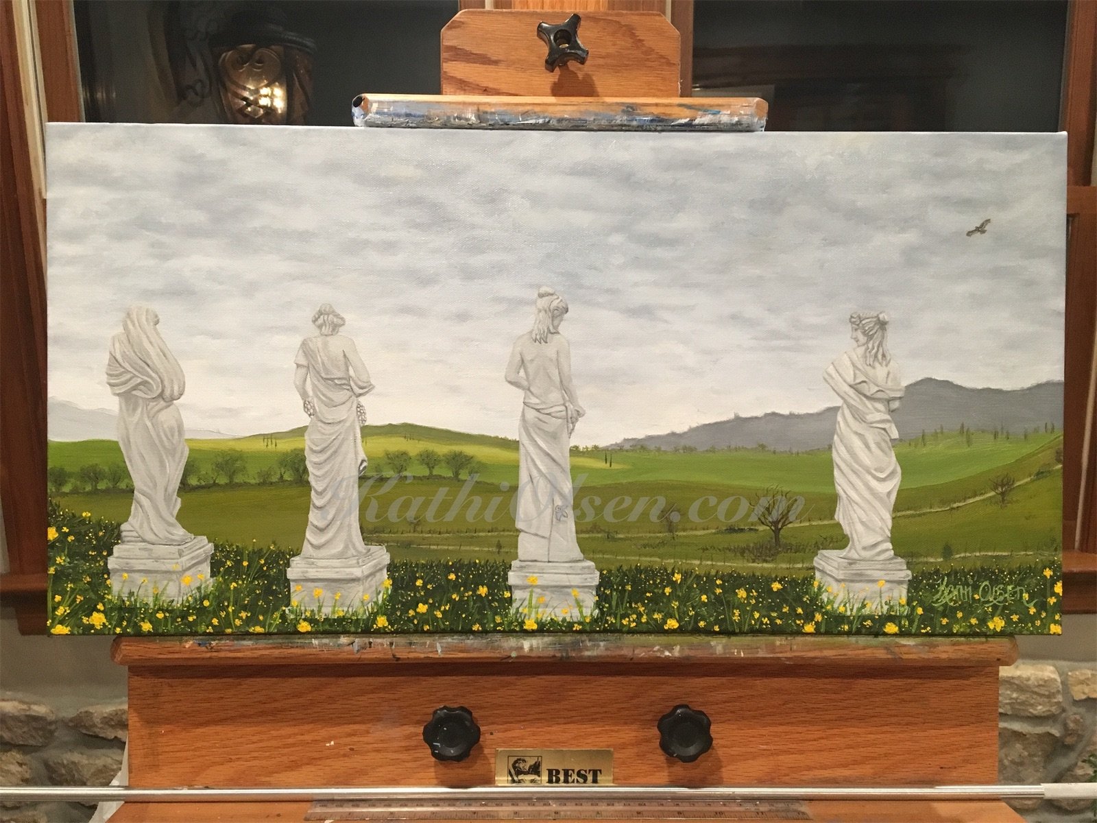 Four Seasons Statues