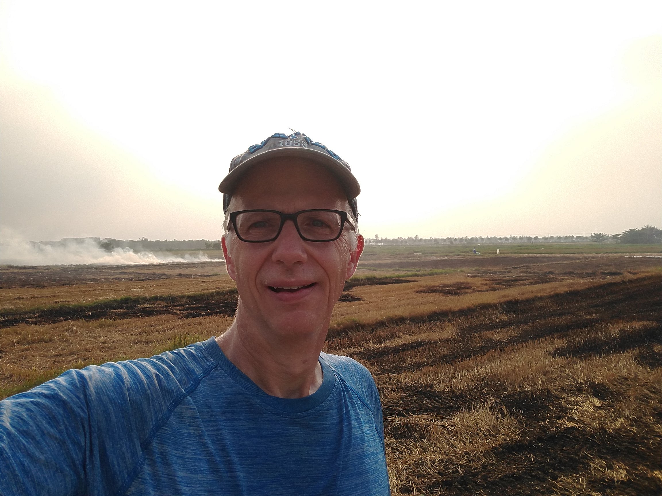 One time, I rode into a thick cloud of smoke—and flames leaped out, nearly scorching me.