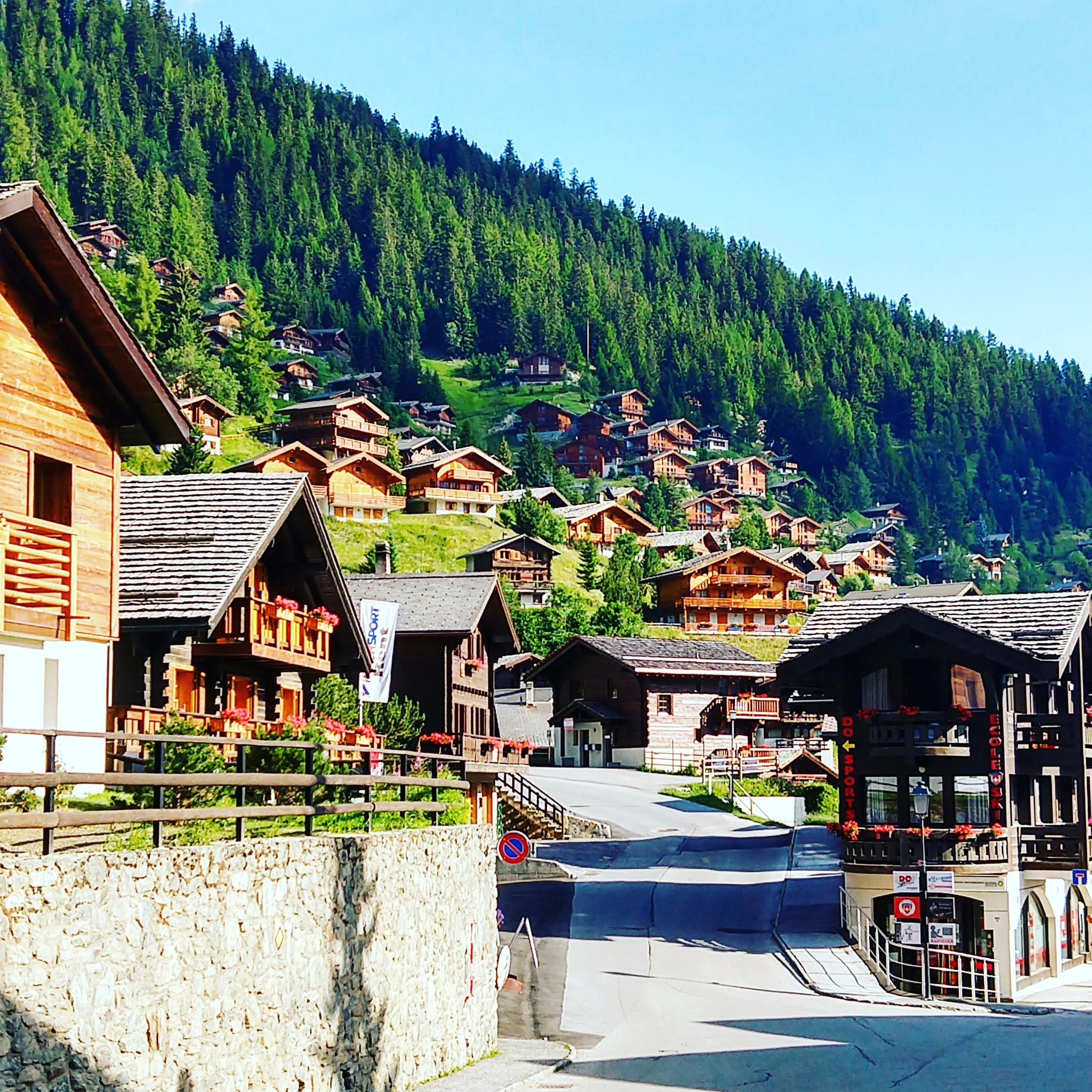 Look, Ma! I’m living in a Swiss chalet!
