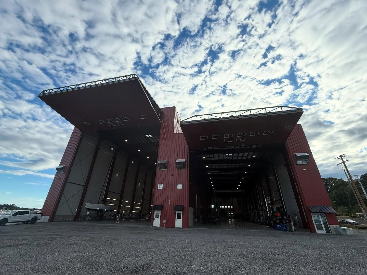 Our team was excited to attend the opening for the 100 W Commercial Boat Maintenance Building! This 45,000 sqft facility is Portland Yacht Services&rsquo; 8th and largest service building at their Commercial St Boatyard 🛥️