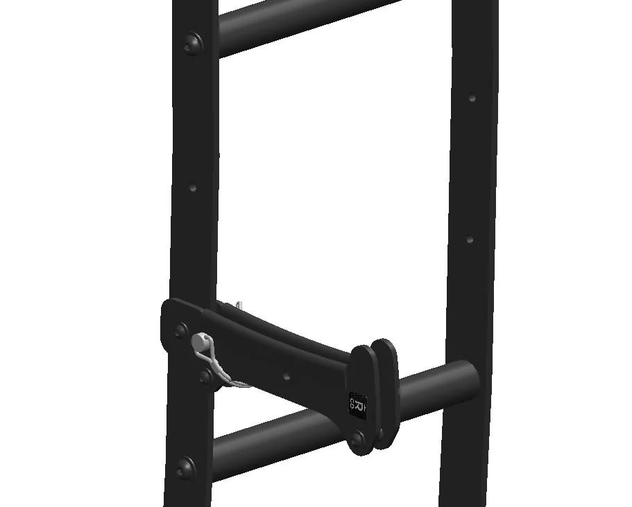 SUP Bracket rendering for Lightweight Lateral Ladder