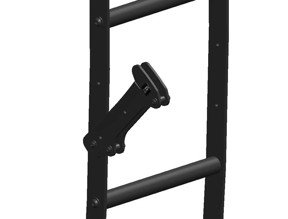 Lightweight Lateral Ladder SUP brackets