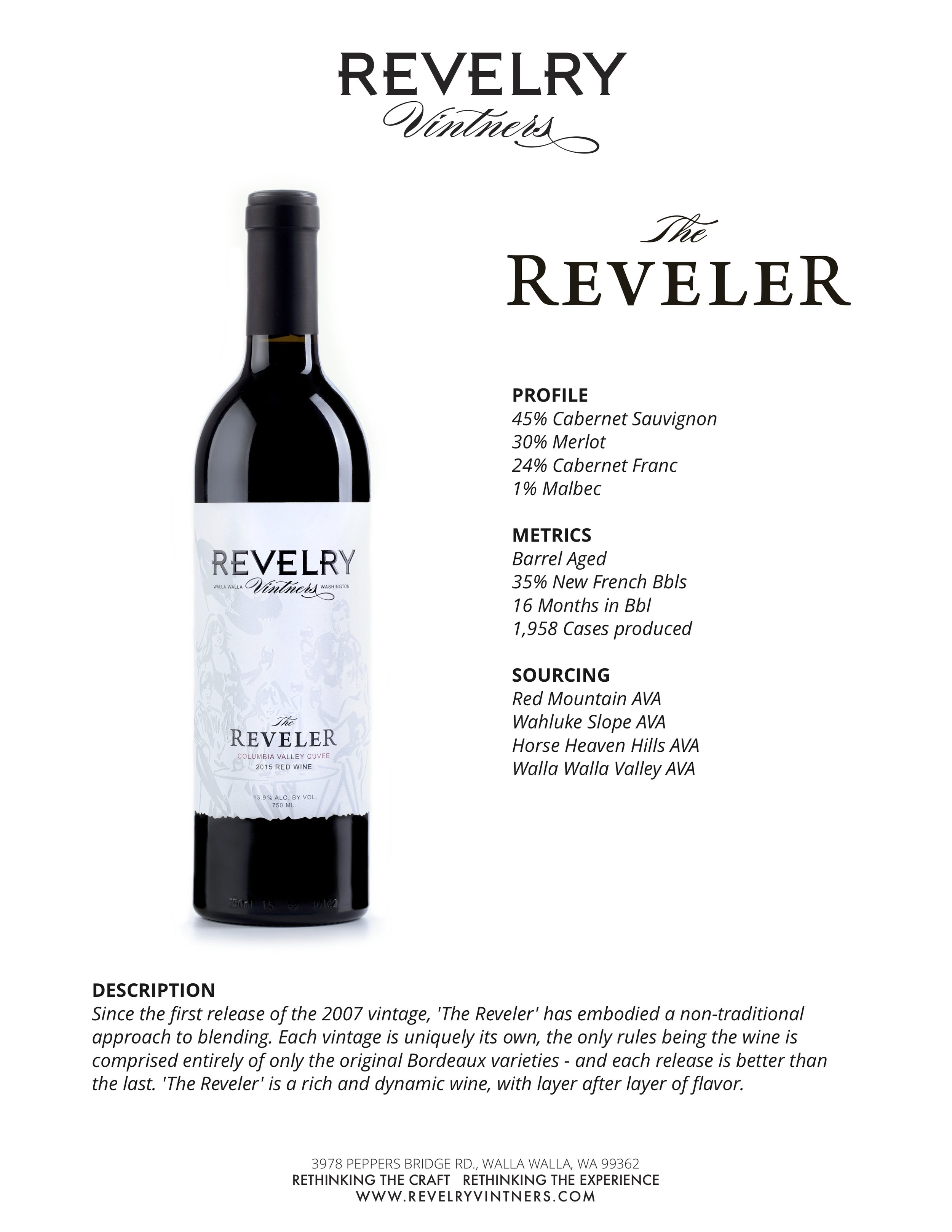 2015 THE REVELER