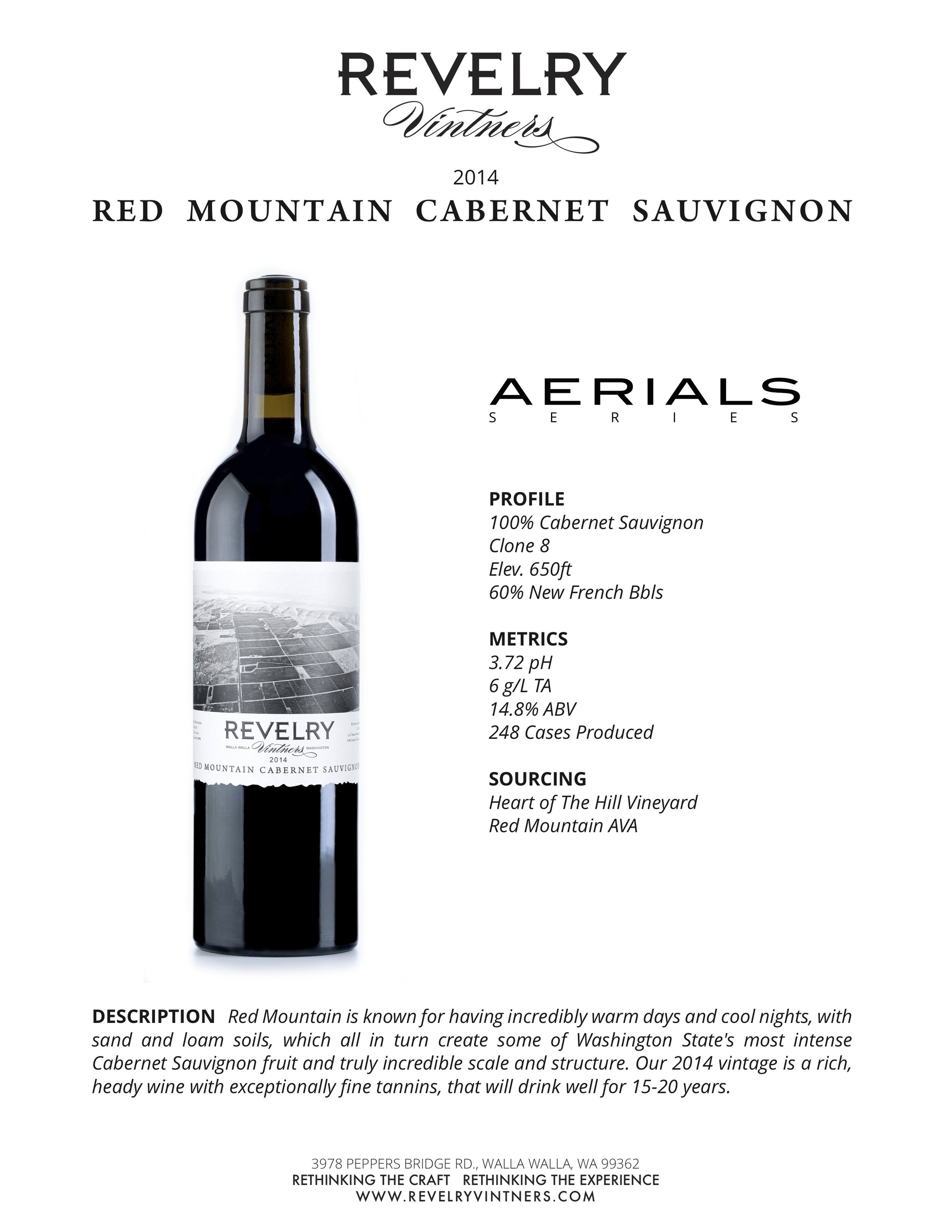 2014 RED MOUNTAIN CABERNET SAUVIGNON