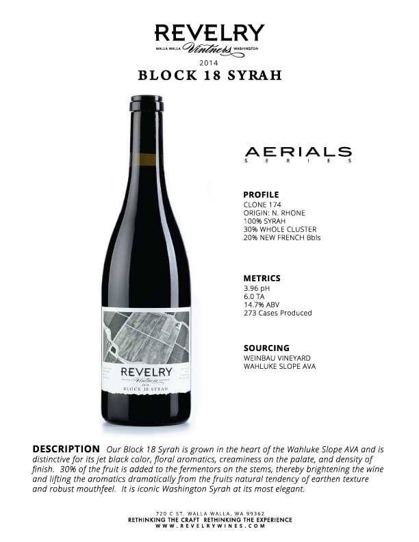 2014 BLOCK 18 SYRAH