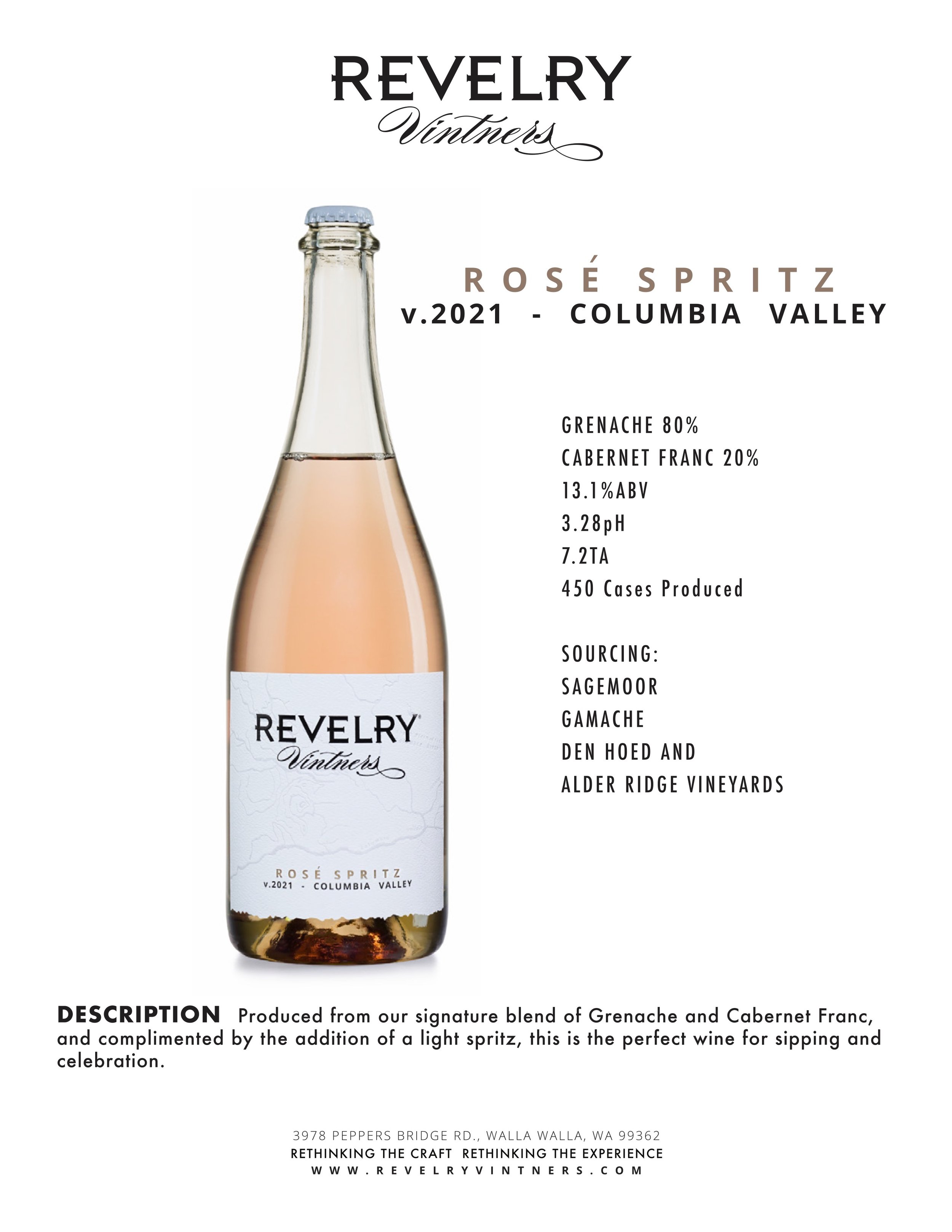 Revelry Vintners  Rethinking The Craft. Rethinking The Experience.