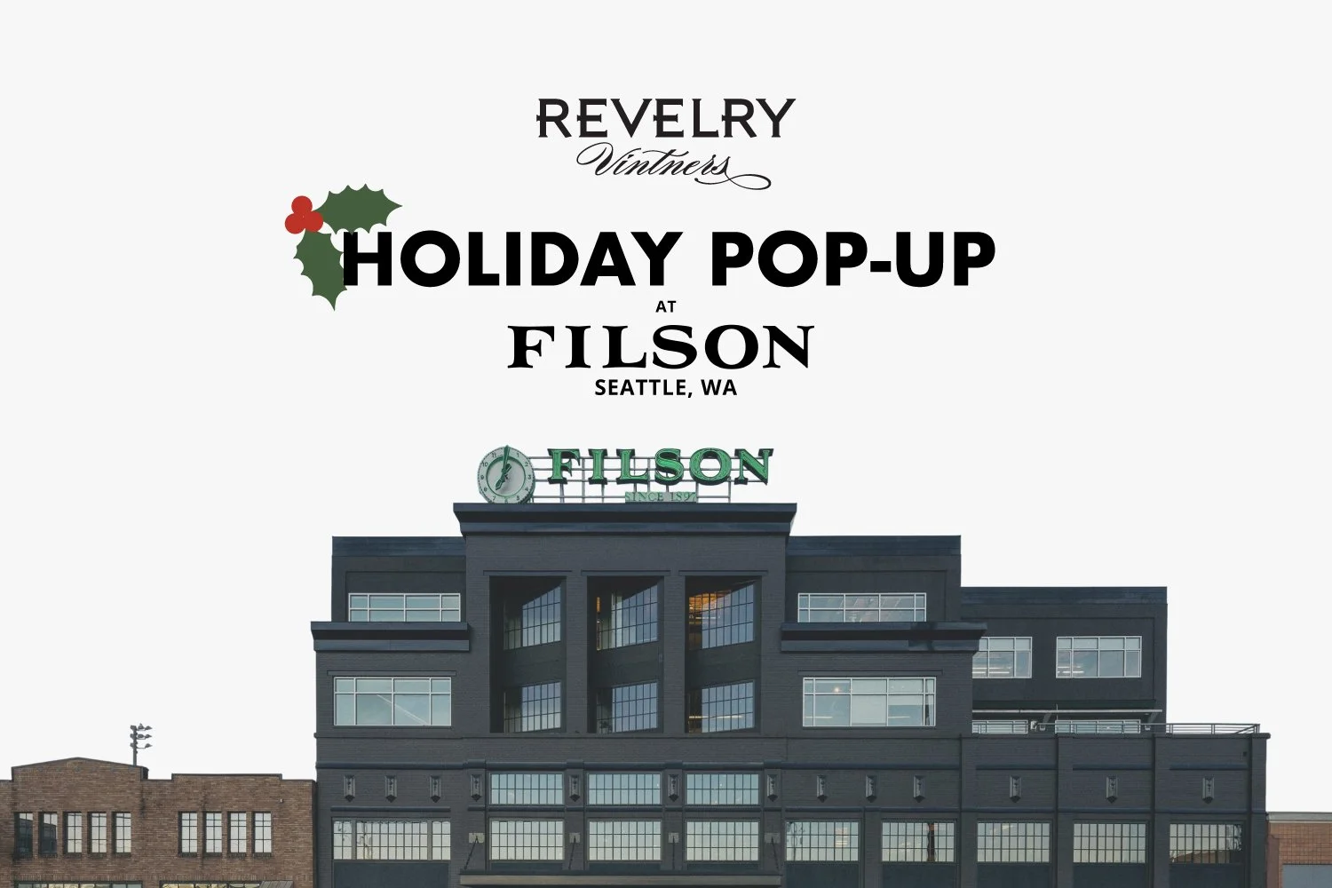 Holiday Pop-Up at Filson Seattle