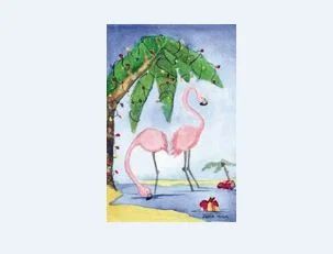 XJM01 Flamingos