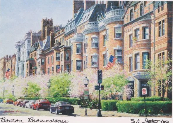Boston Brownstones