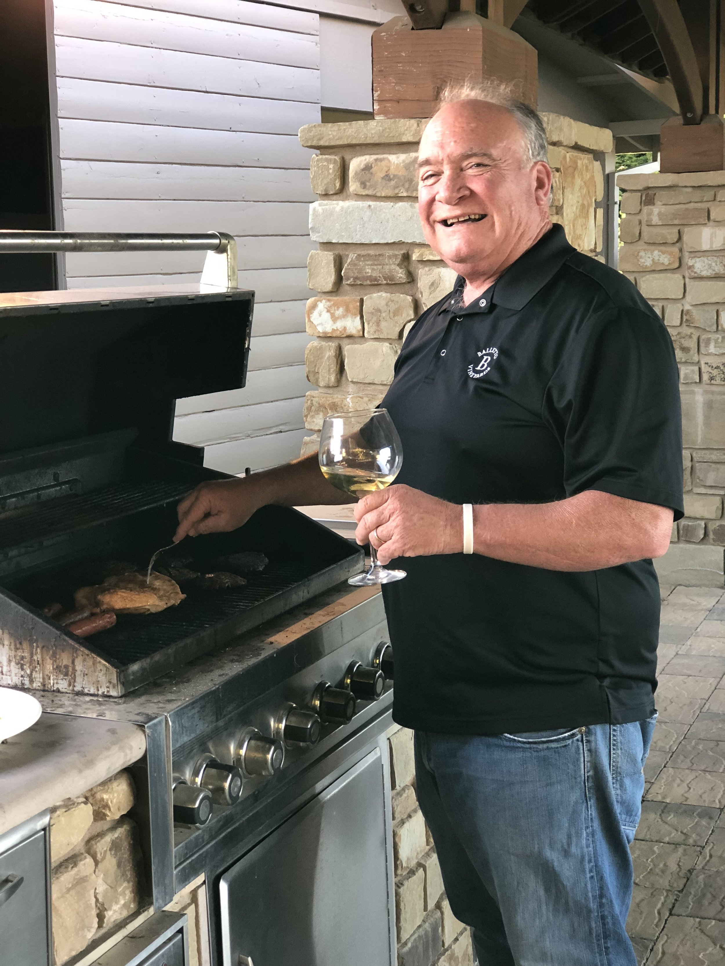 How John Balletto does BBQ & Happy Father's Day! — Balletto Vineyards