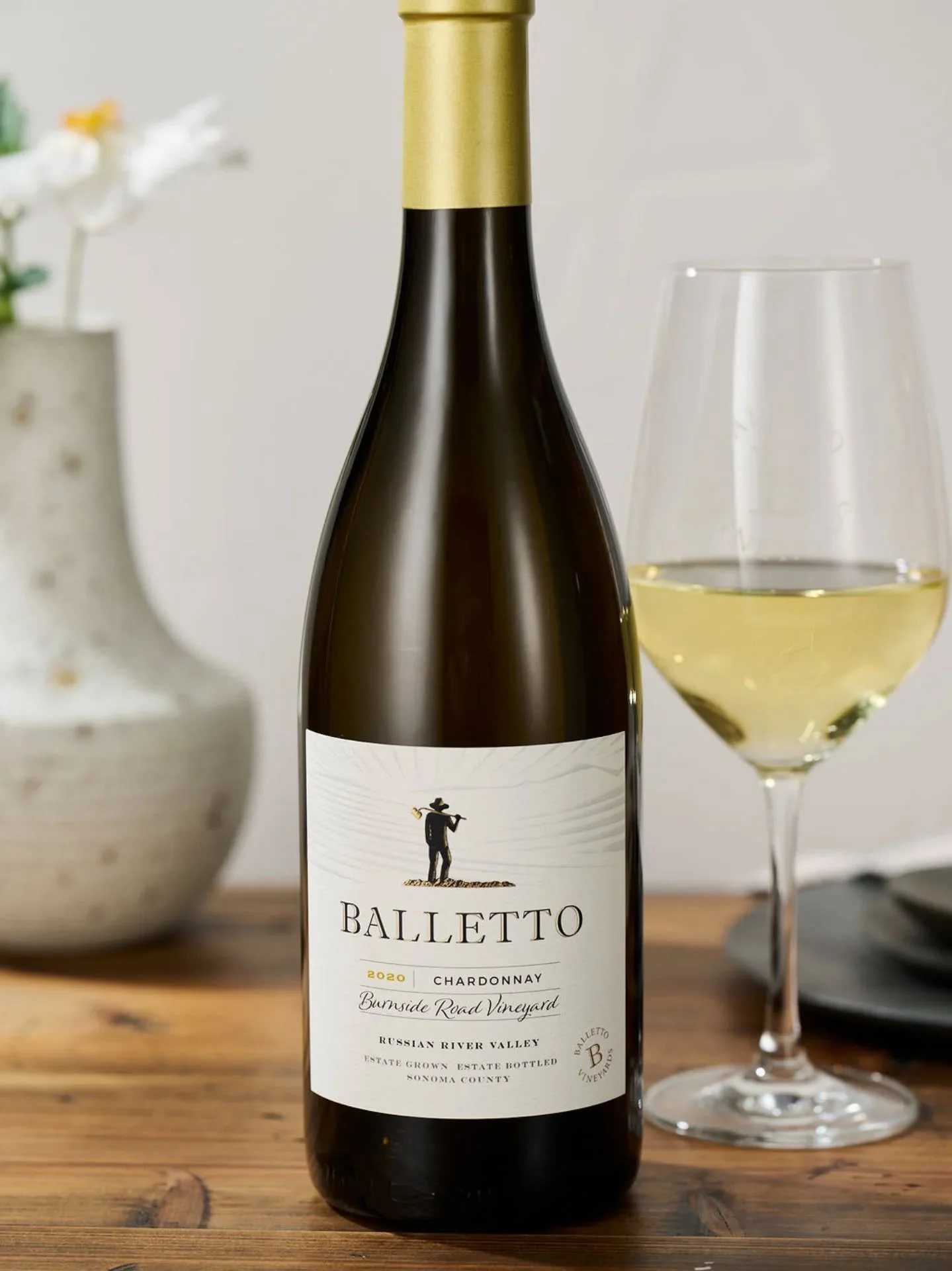 Our Burnside Road Chardonnay is a wine that&rsquo;s just getting started &mdash; decant it now and you&rsquo;ll watch it come alive: focused, expressive, and unmistakably true to the Burnside Road Vineyard terroir. From the heart of the Russian River
