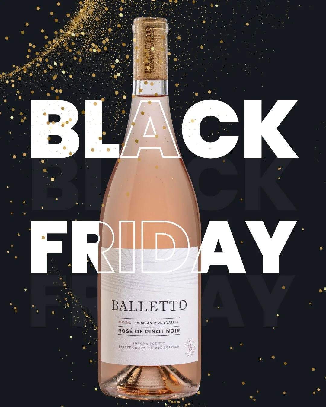 For 48 hours, our biggest sale of the year is here! Eight of our most popular wines 20% off for all customers &amp; 40% off for our wine club members - grab your favorite bottle of 2019 Brut Ros&eacute; Sparkling Wine, 2024 Ros&eacute; of Pinot Noir,