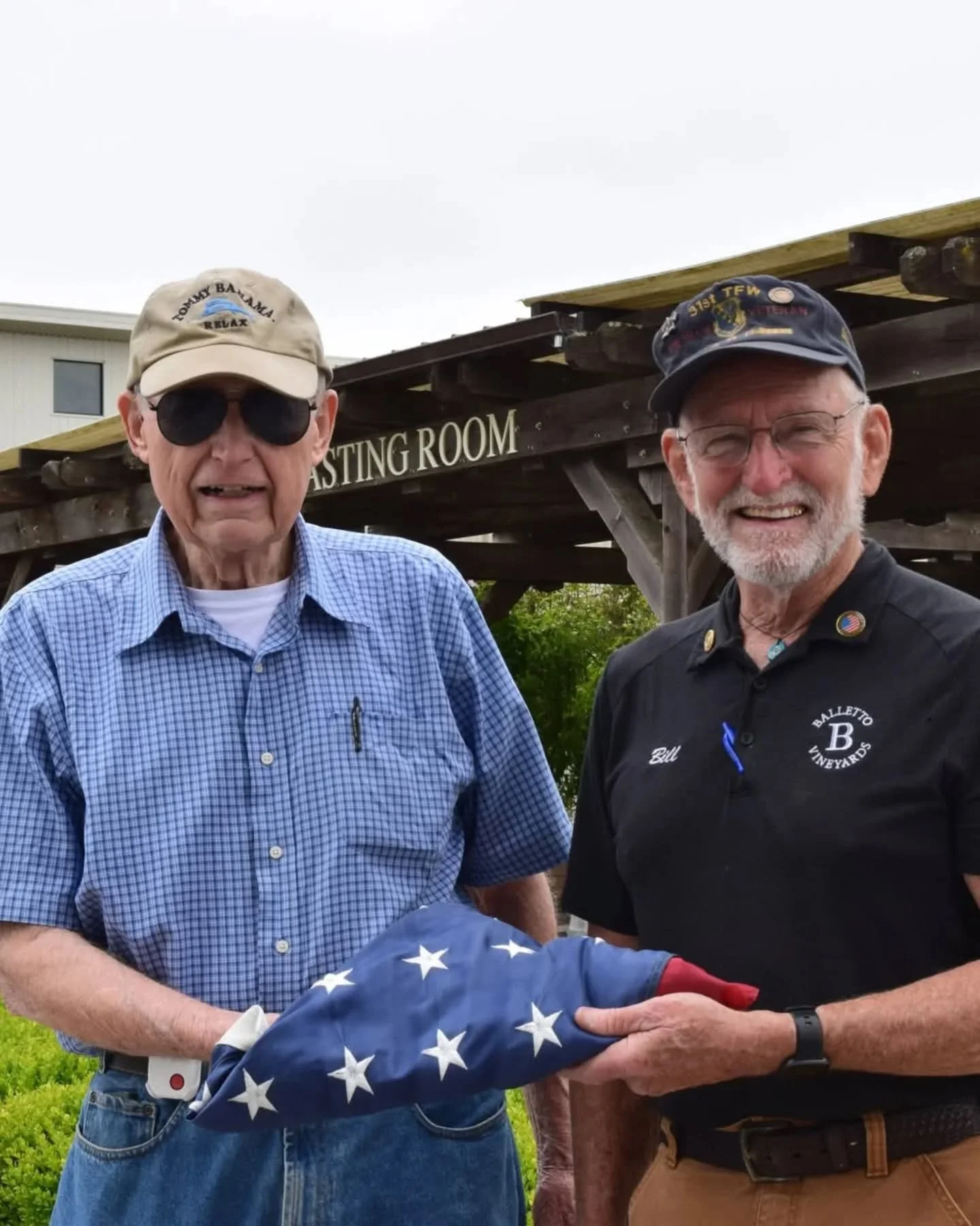 In preparation for this Memorial Day, we hosted our Flag Retirement Ceremony this last Weekend at our Tasting Room. It gave us a chance to reflect on all the brave men and women who gave everything for the people, and the sacrifices it takes to keep 