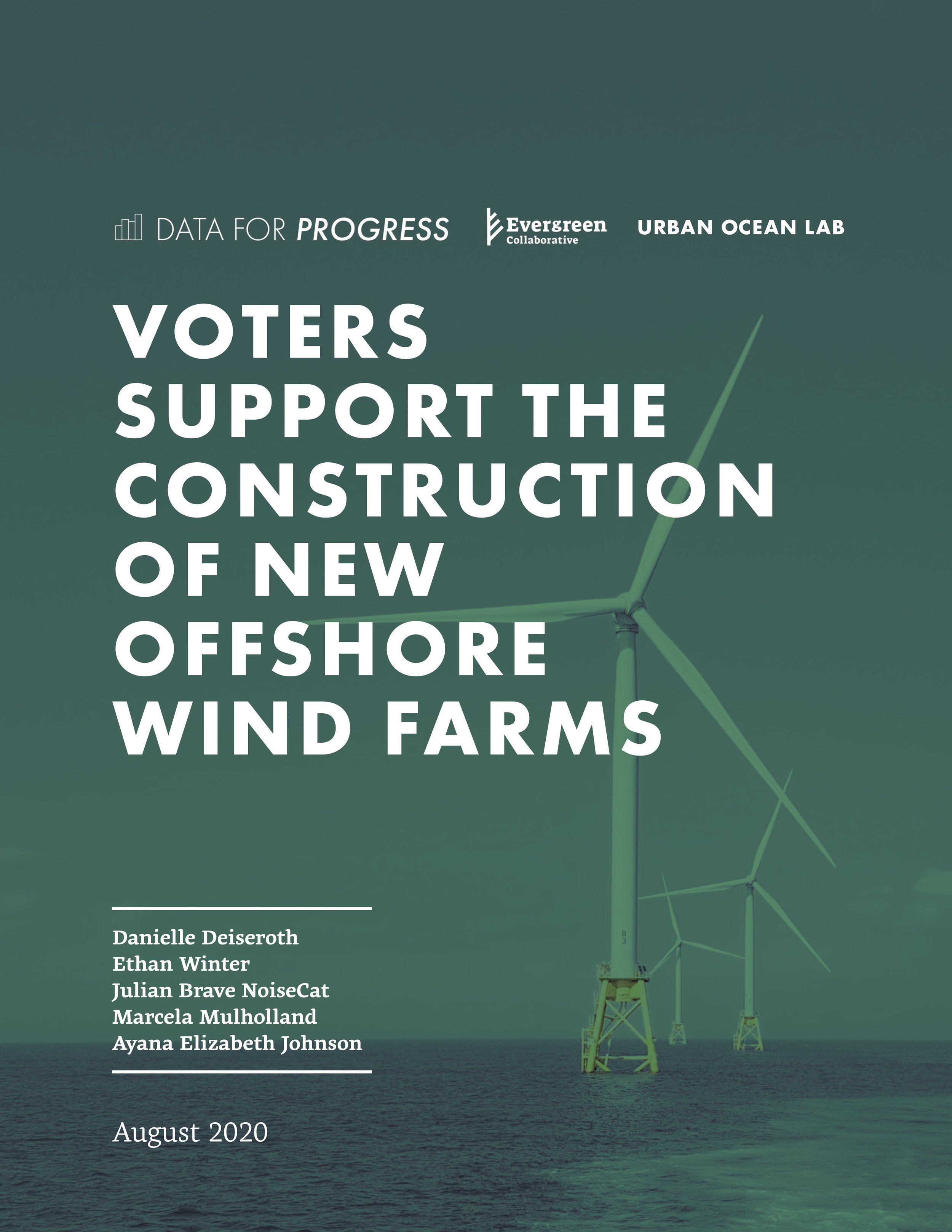 Voters Support the Construction of New Offshore Wind Farms
