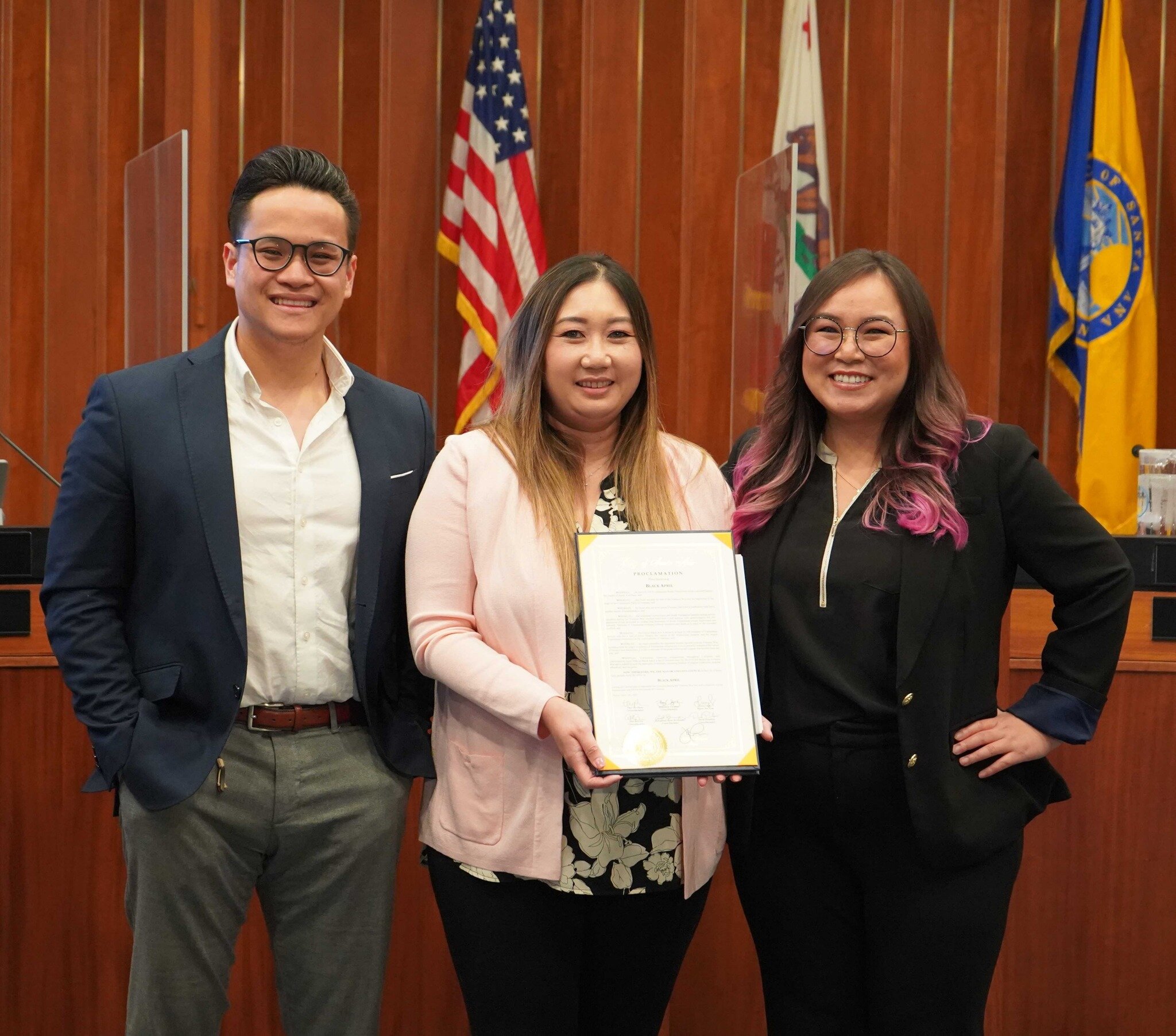Thank you to the city of Santa Ana for recognizing April 30th as Black April, a day of remembrance for the lives lost during the Vietnam War and rededication to the principles of freedom. BPSOS is very grateful for this proclamation and feels very bl