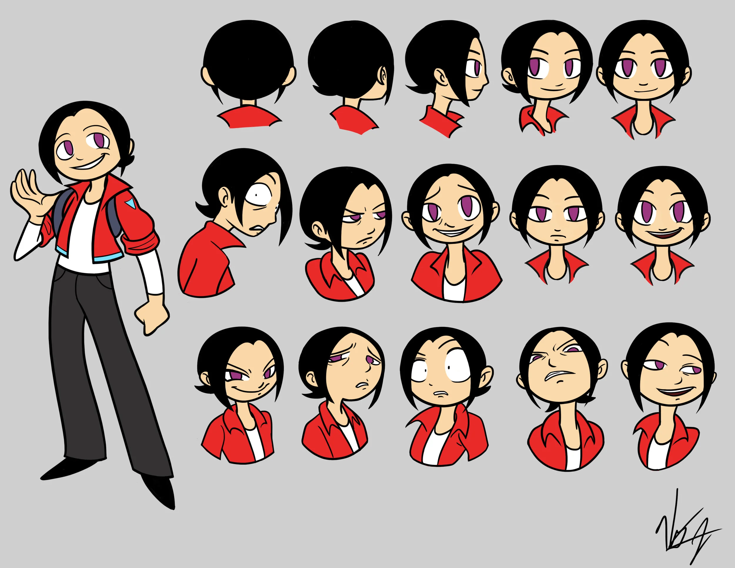 Ken Kusanagi Expressions.jpg