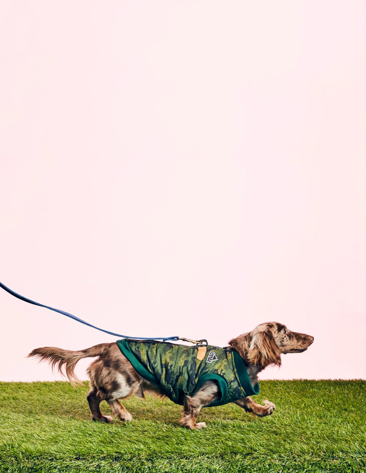CHARLIE'S BACKYARD - CAMO HARNESS JACKET - GREEN - GOODBOY