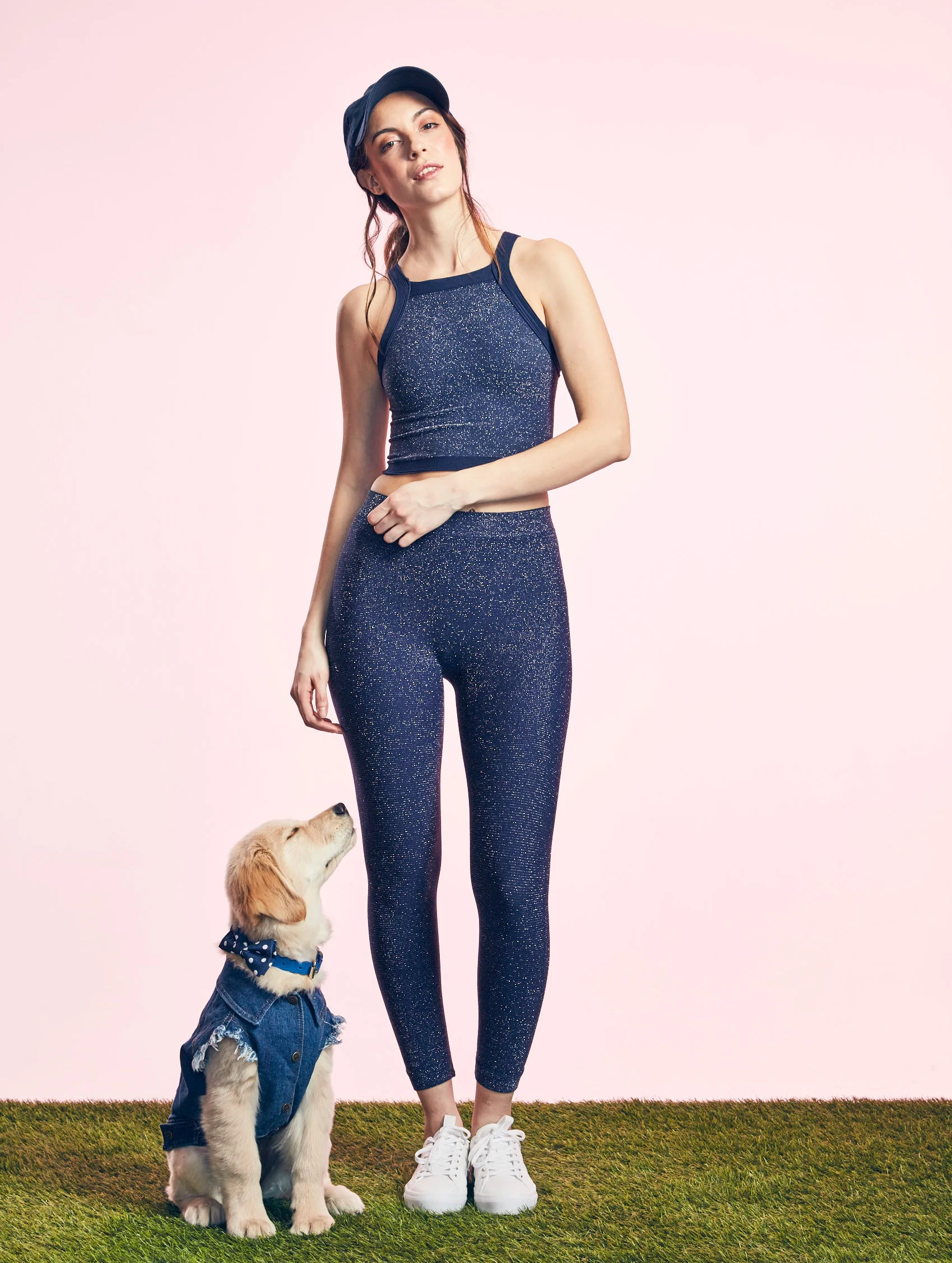 PHAT BUDDHA - JANE GLITTER LEGGING - CAVIAR - GOODBOY