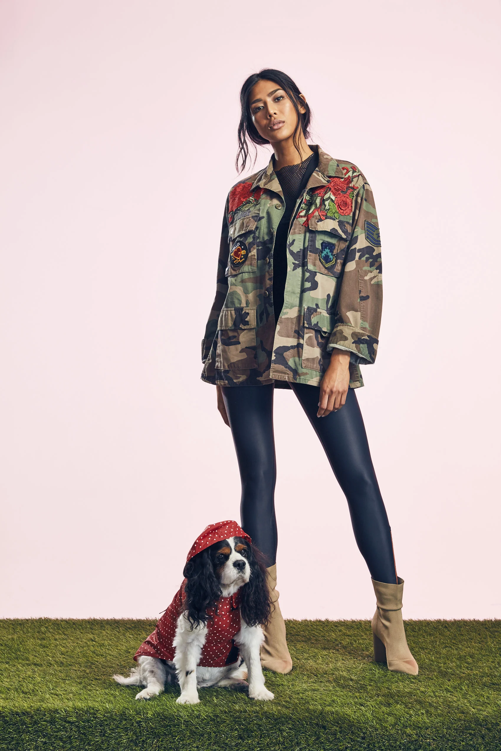 WARE OF THE DOG - POLKA DOT ANORAK RAINCOAT - RED - GOODBOY