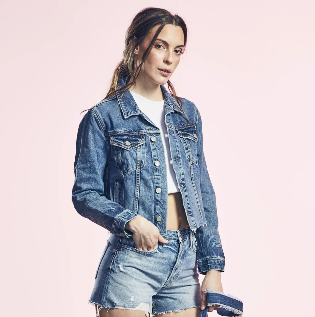 GRLFRND - CARA CROPPED TRUCKER JACKET - GOODBOY