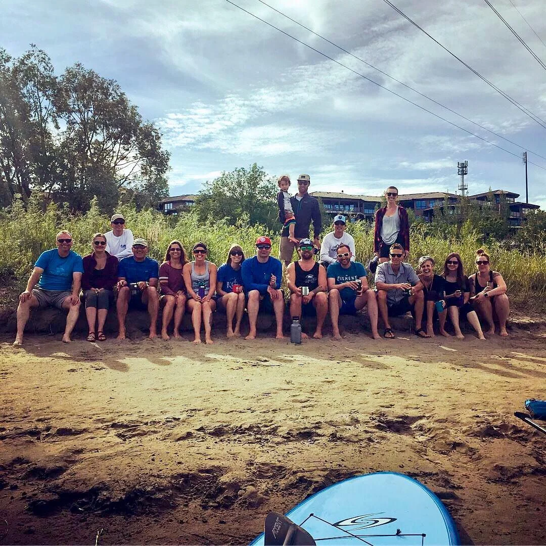Escape’s Friday SUP crew