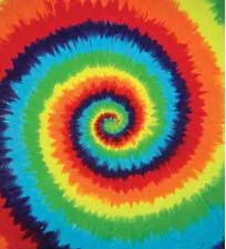 "Rhythm 'n' Ruach" Tie Dye Floor Covering OR Wall Hanging
