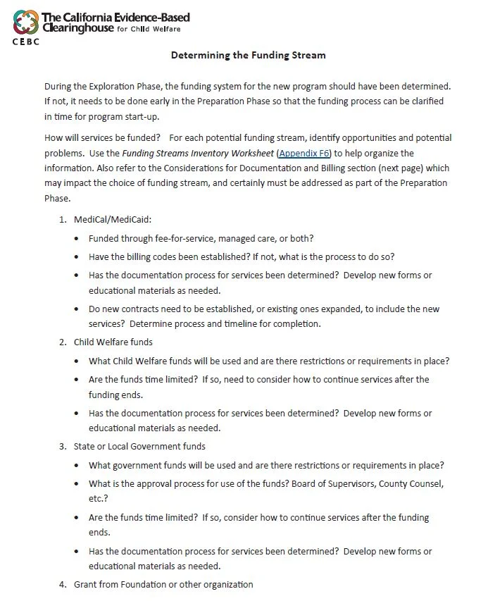 Determining Funding stream.JPG