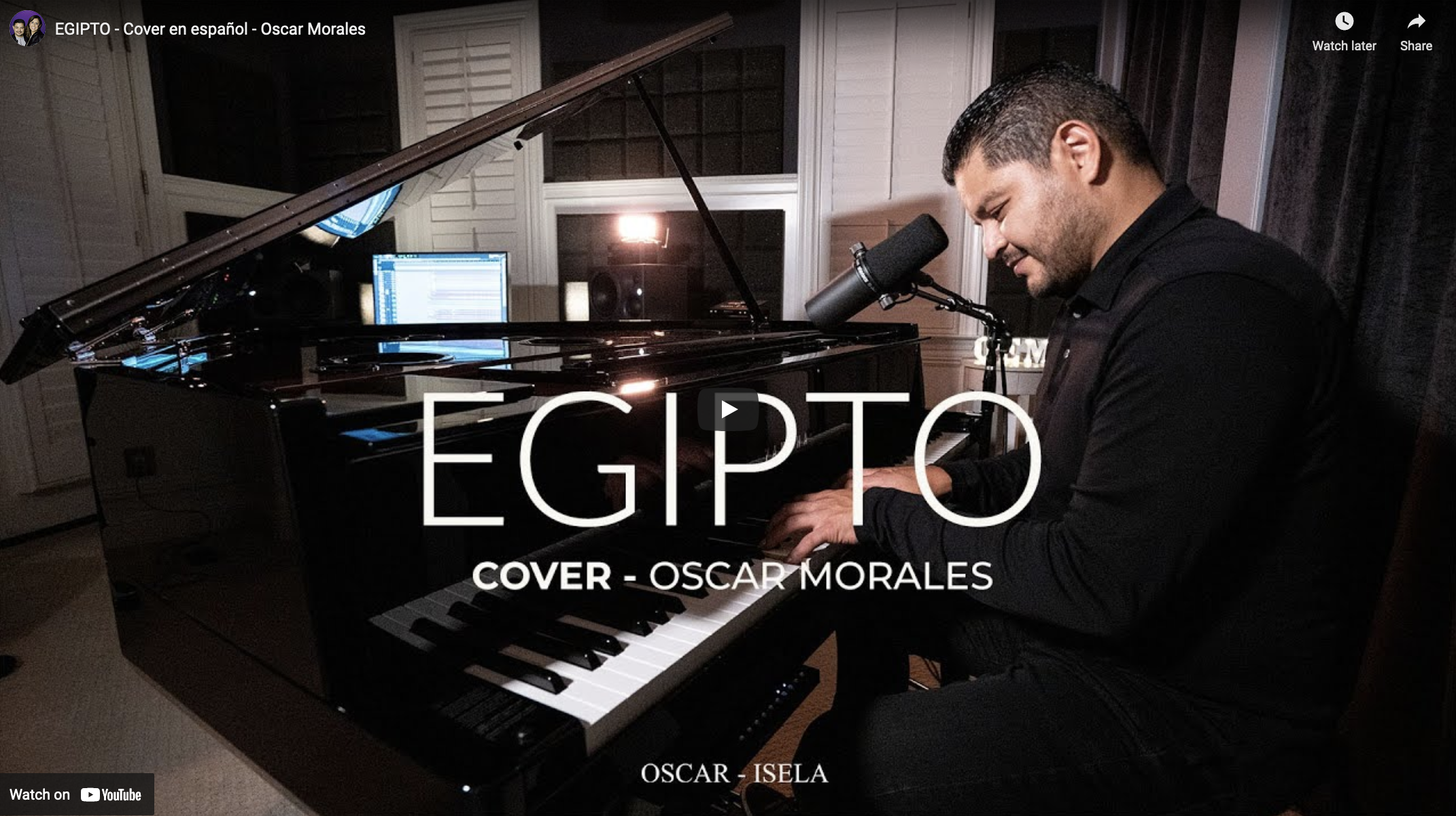 EGIPTO - Cover en español - Oscar Morales