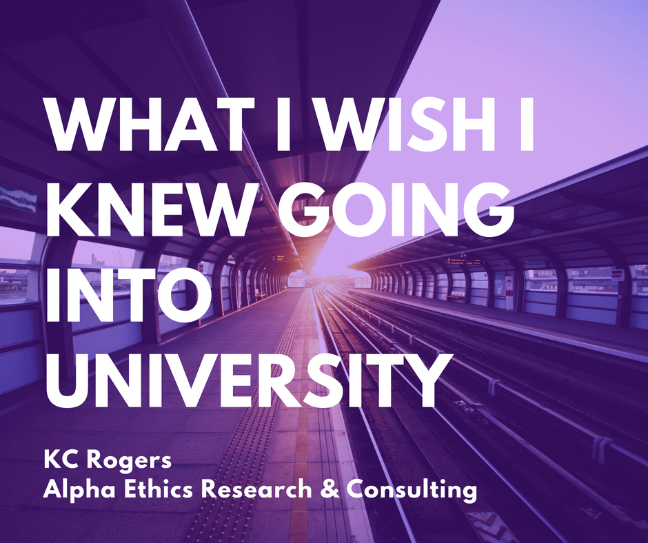 What I wish I knew going into university...