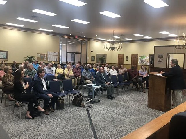 We had a great night in Pelham, Ga talking with community members about the iconic Hand Trading Building! We appreciate your hospitality and interest in this amazing property. We are proud to be a part of your community.