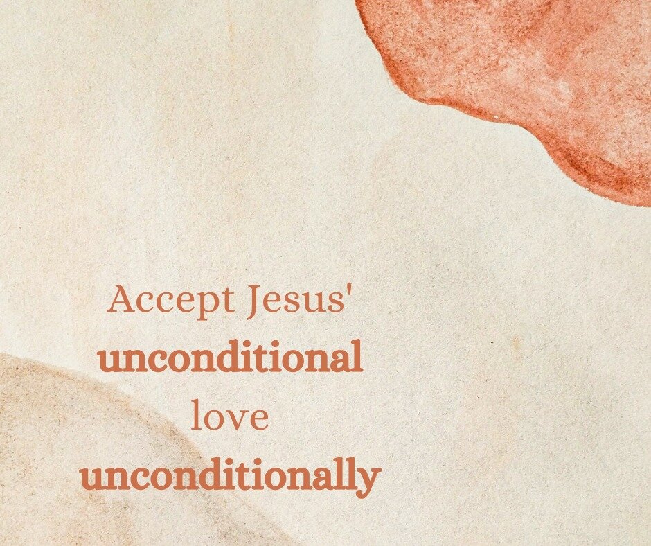 What Jesus is asking you to do today and every day is accept his unconditional love unconditionally. Jesus loves you without any regard to whether it is deserved or appropriate. And he is asking you to be like Peter and accept it without fully unders