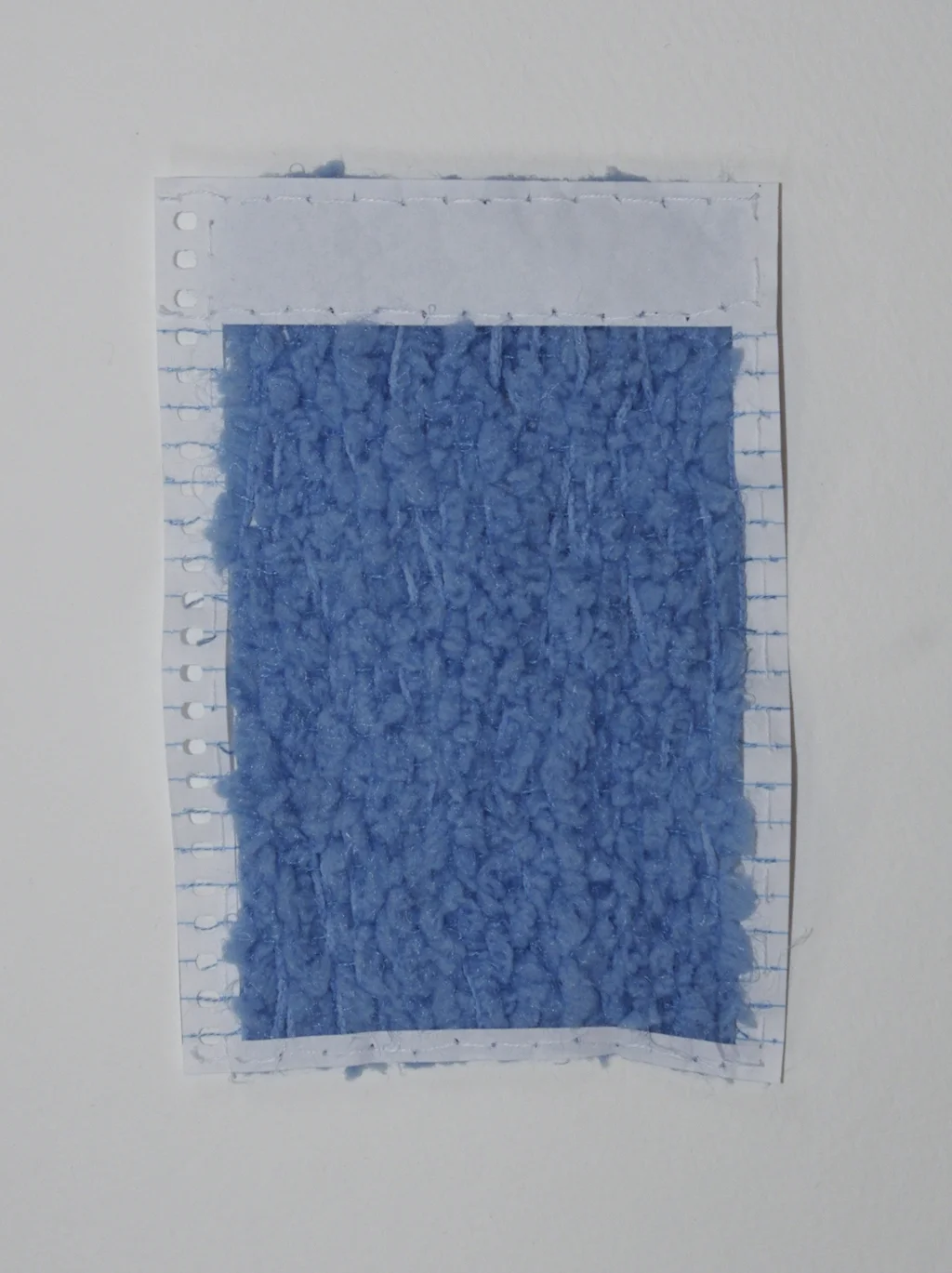 Form and Content (minor) , 2014, yarn and mini notebook paper