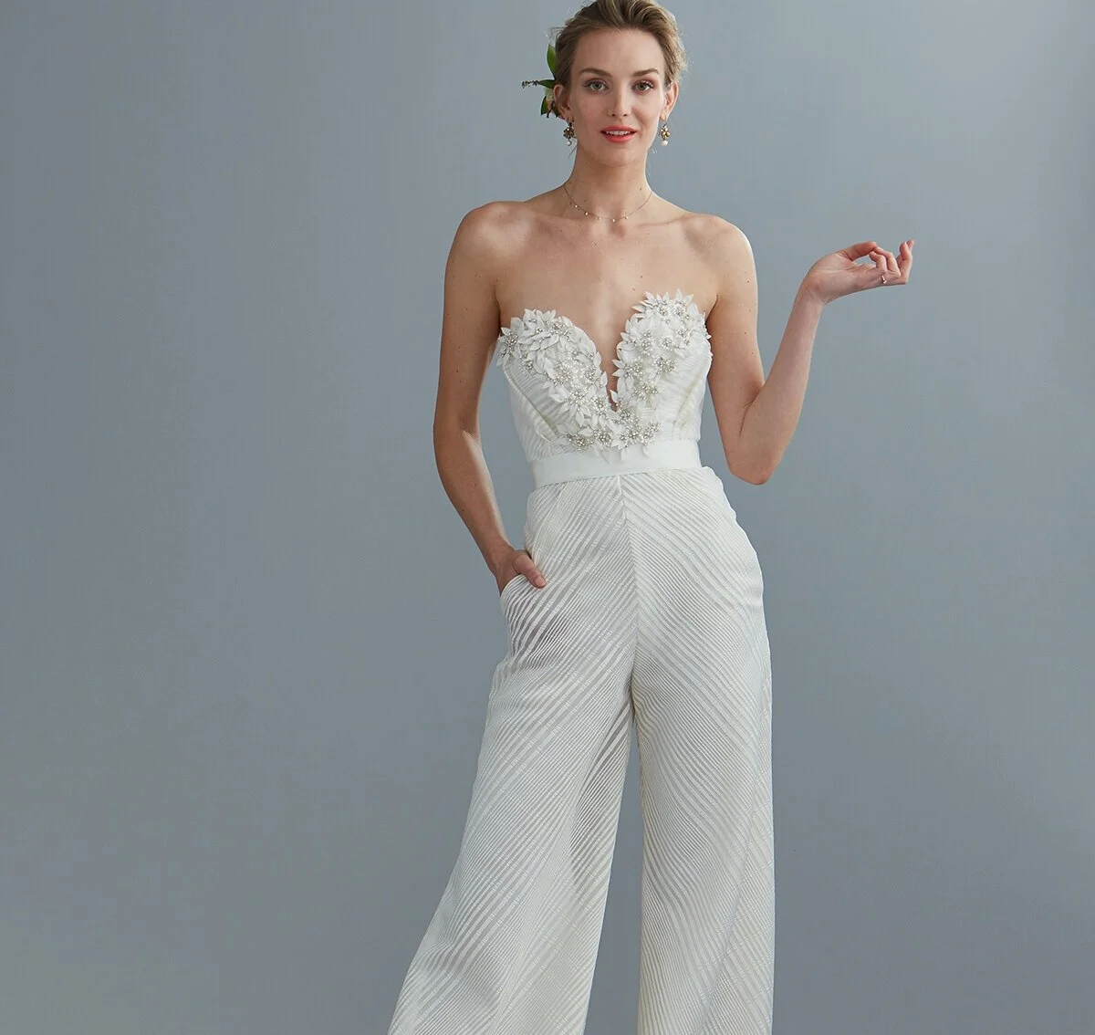 Bridal Jumpsuit on Bride Magazine