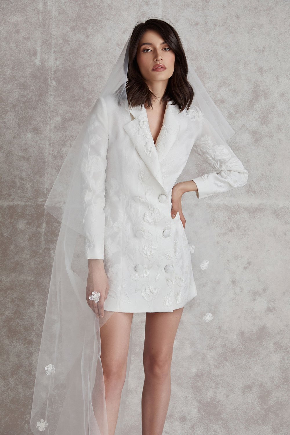 Theodore Blazer Mini Dress - Sample AMANDA JAMES Theodore Blazer Mini Dress - Sample AMANDA JAMES