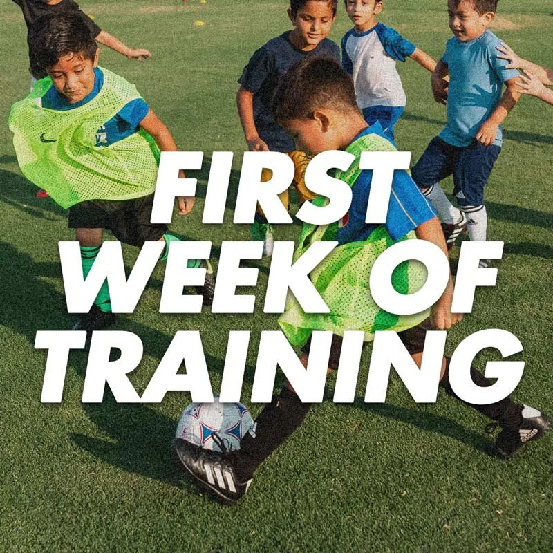 First Week of Training