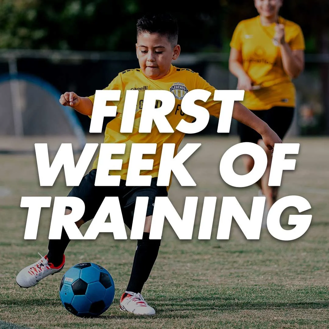 First Week of Training