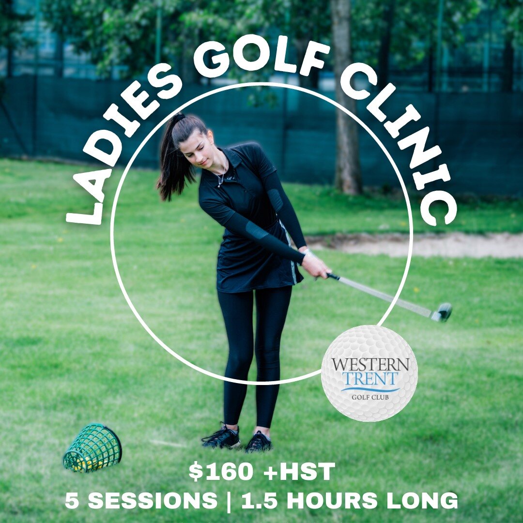 Our Ladies Clinic will run for 5 weeks starting May 29th!🏌️&zwj;♀️ Monday evenings - Limited spots available, learn more through the link in our bio or call the pro shop to sign up! 705-426-9940 📞
.
.
#ontariogolf #golfcanada #golflessons #ontariog