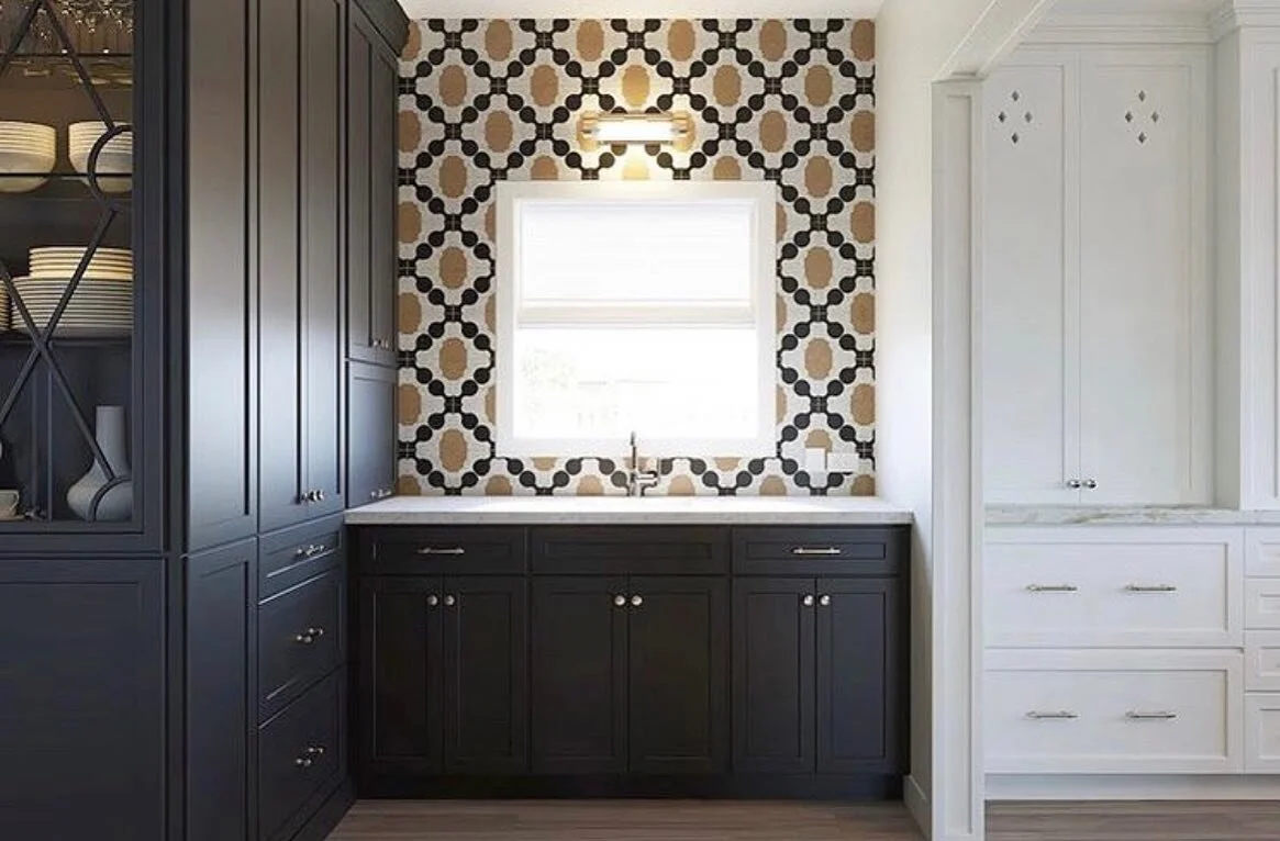 Why not have a little fun in your small spaces?! #vwlocalshores #kitchendesign