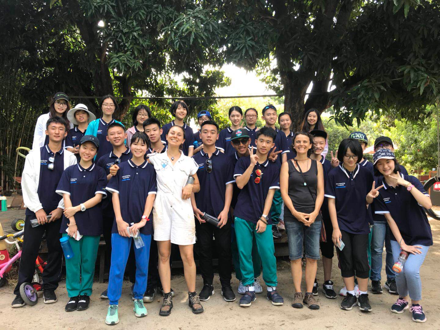 Volunteering on the Eco Farm
